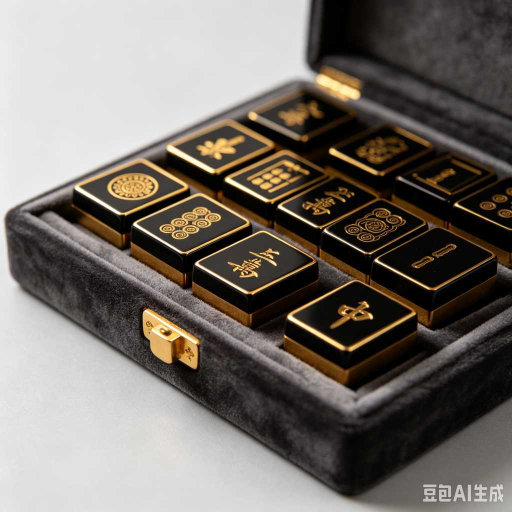branded mahjong set custom